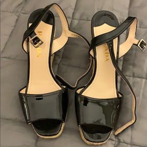 Prada size 5 espadrille